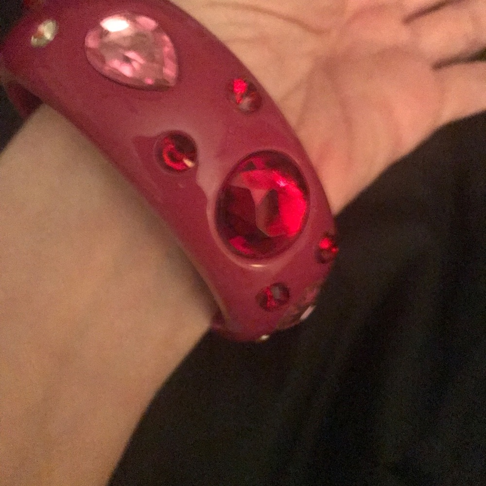Purple and stone cuff!
